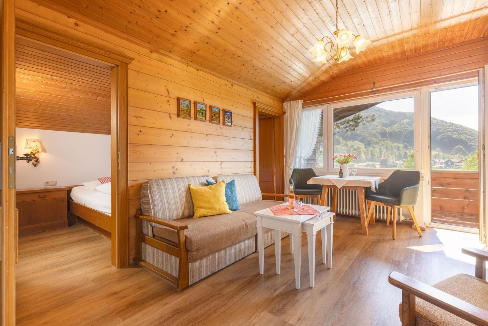 Landhaus Pichler Mit Sauna Ruhpolding Exteriör bild